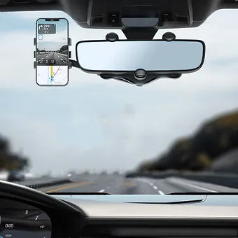 Rotatable Rearview Mirror Mobile Holder Rotatable Rearview Mirror Mobile Holder