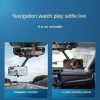 Rotatable Rearview Mirror Mobile Holder Rotatable Rearview Mirror Mobile Holder