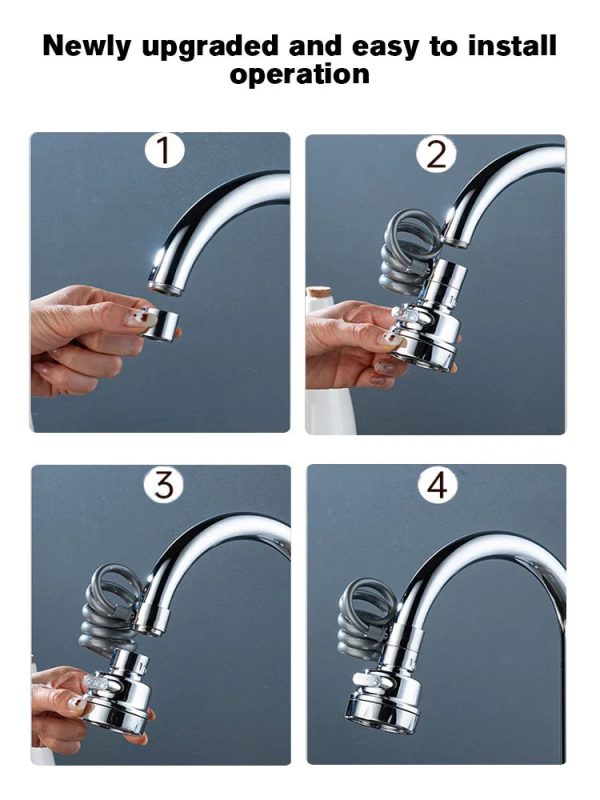 Rotating Faucet Spout. Rotating Faucet Spout.