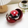 Round Bow Eternal Rose Jewelry Gift Box for Necklace and Ring Round Bow Eternal Rose Jewelry Gift Box for Necklace and Ring