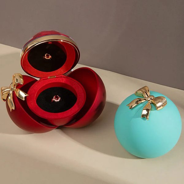 Round Eternal Rose Gift Box for Necklace, Ring, and Jewelry Round Eternal Rose Gift Box for Necklace, Ring, and Jewelry