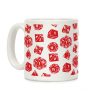 RPG Dice Pattern Coffee Mug RPG Dice Pattern Coffee Mug