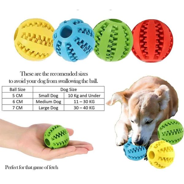 Rubber Toy Ball for Dogs