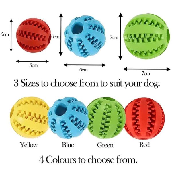 Rubber Toy Ball for Dogs