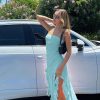 Ruffle Fringe Double Slit Tube Midi Dress Ruffle Fringe Double Slit Tube Midi Dress