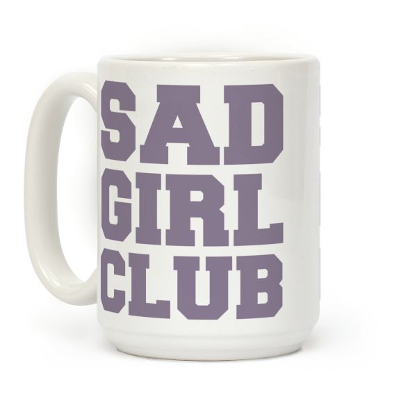 Sad Girl Club Coffee Mug
