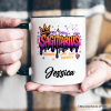 Sagittarius Graffiti Zodiac Personalized Mug, Street Style Astrology Horoscope Gift with Custom Name Sagittarius Graffiti Zodiac Personalized Mug, Street Style Astrology Horoscope Gift with Custom Name