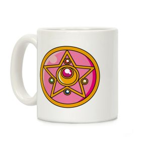 Sailor Moon Crystal Star Brooch Coffee Mug