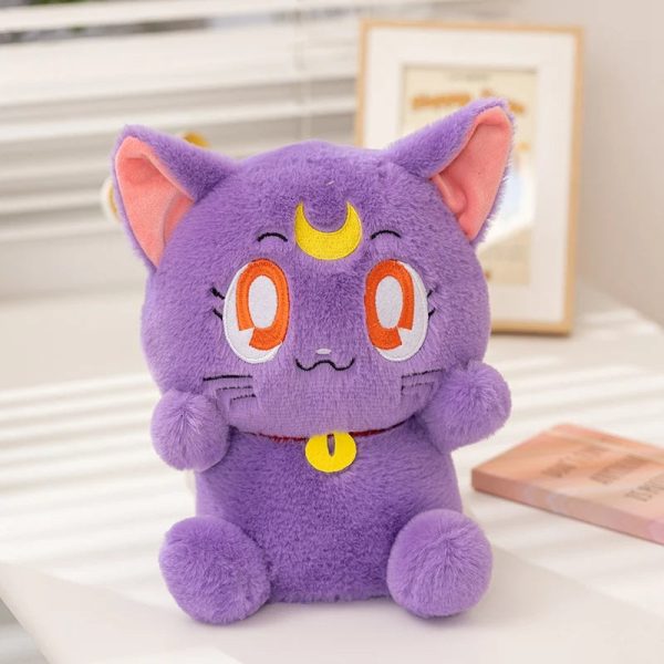 Sailor Moon Inspired Plush Cat Doll