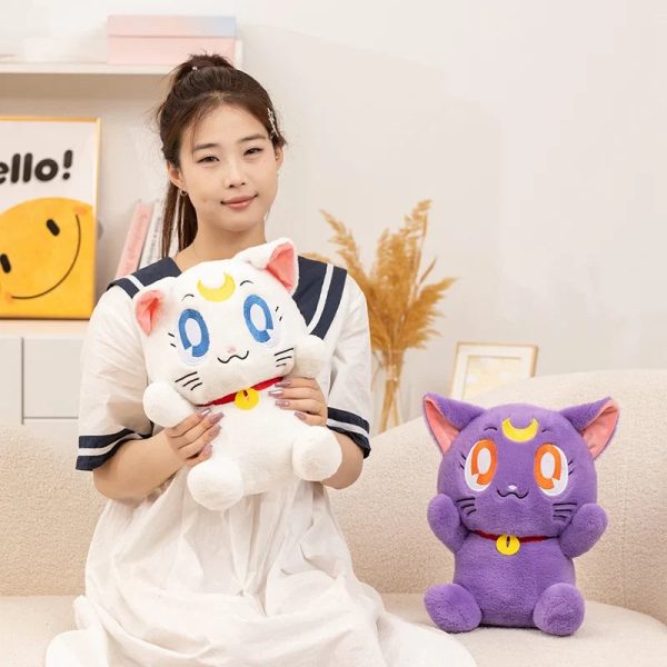 Sailor Moon Inspired Plush Cat Doll