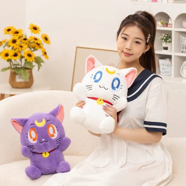Sailor Moon Inspired Plush Cat Doll