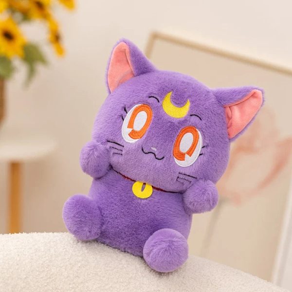Sailor Moon Inspired Plush Cat Doll