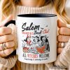 Salem Book Club Witches Personalized Mug, Spooky Halloween Reading Girl Gift with Custom Name Salem Book Club Witches Personalized Mug, Spooky Halloween Reading Girl Gift with Custom Name