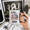 Salem Book Club Witches Personalized Mug, Spooky Halloween Reading Girl Gift with Custom Name Salem Book Club Witches Personalized Mug, Spooky Halloween Reading Girl Gift with Custom Name