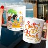 Salty Lil's Beach, Lady Woman Dancing, Personalized Mug