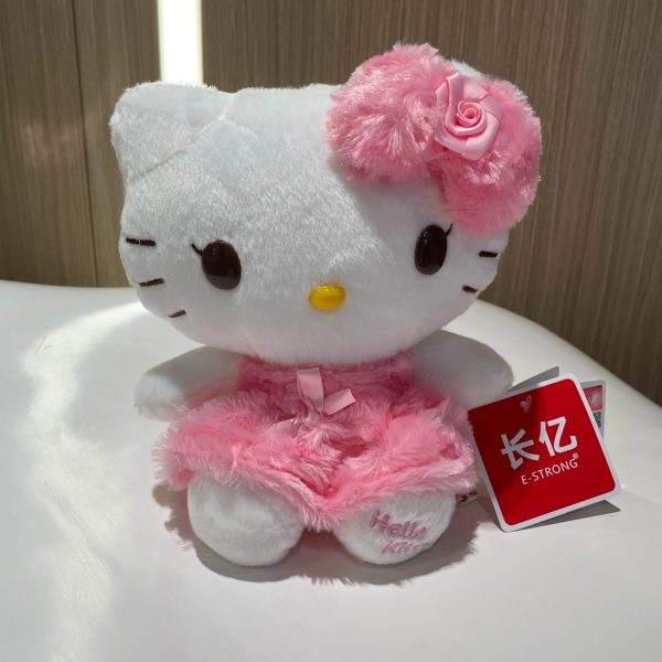Sanrio Marumofubiyori Plush Doll Soft Hello Kitty Pillow