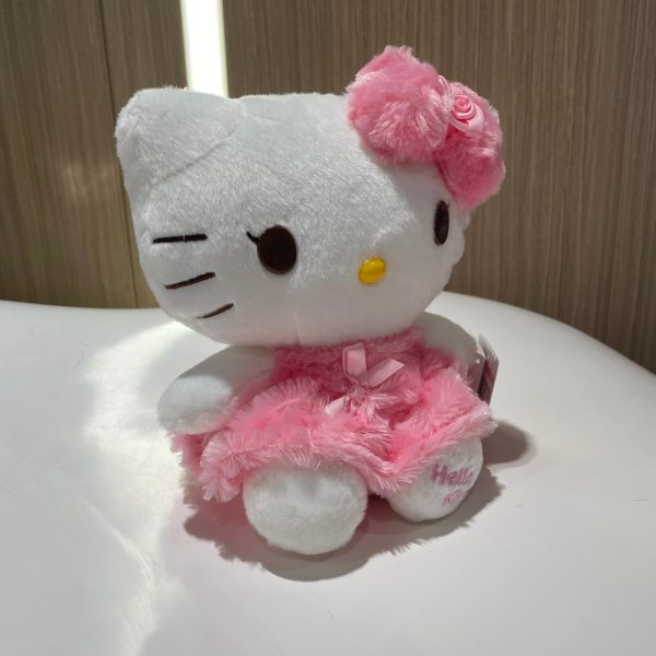 Sanrio Marumofubiyori Plush Doll Soft Hello Kitty Pillow