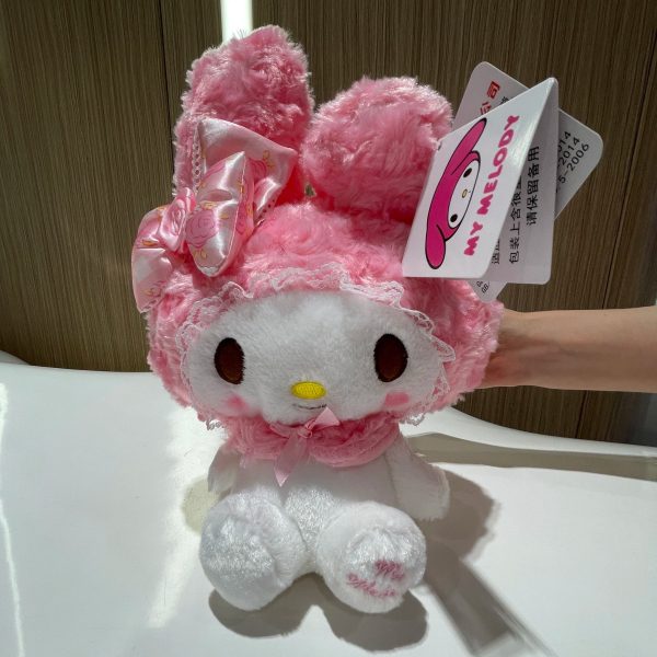 Sanrio Marumofubiyori Plush Doll Soft Hello Kitty Pillow