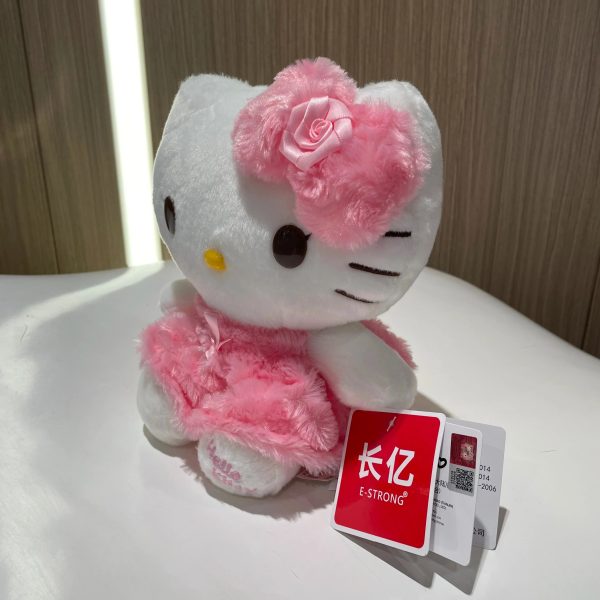 Sanrio Marumofubiyori Plush Doll Soft Hello Kitty Pillow