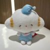 Sanrio Marumofubiyori Plush Doll Soft Hello Kitty Pillow