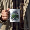 Santa's Favorite Farmer Personalized Mug, Christmas Green Tractor Gift with Custom Name Santa's Favorite Farmer Personalized Mug, Christmas Green Tractor Gift with Custom Name