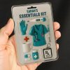 Sarah's Essentials Kit, Medical Scrubs, Stethoscope, Glove, Coffee Mug - Personalized Custom Acrylic Plaque - NUR001_RECA