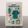 Sarah's Essentials Kit, Medical Scrubs, Stethoscope, Glove, Coffee Mug - Personalized Custom Acrylic Plaque - NUR001_RECA