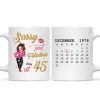 Sassy & Fabulous Birthday Calendar Pretty Woman Personalized Mug Sassy & Fabulous Birthday Calendar Pretty Woman Personalized Mug