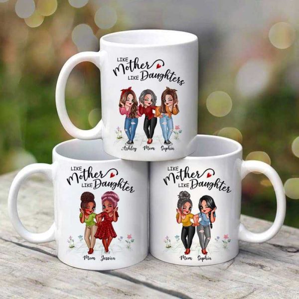 Sassy Woman Mother And Daughters Personalized Mug