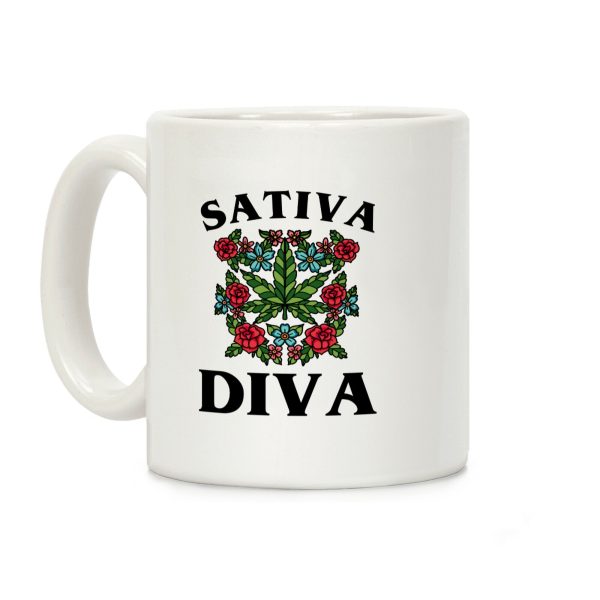 Sativa Diva Coffee Mug Sativa Diva Coffee Mug