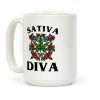 Sativa Diva Coffee Mug Sativa Diva Coffee Mug