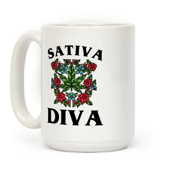 Sativa Diva Coffee Mug Sativa Diva Coffee Mug