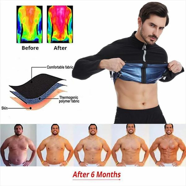 Sauna Sweat Compression Vest And Jacket