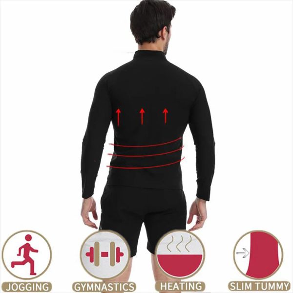 Sauna Sweat Compression Vest And Jacket