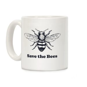 Save The Bees. Coffee Mug