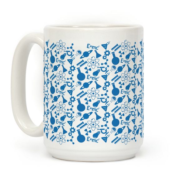 Science Pattern Coffee Mug Science Pattern Coffee Mug