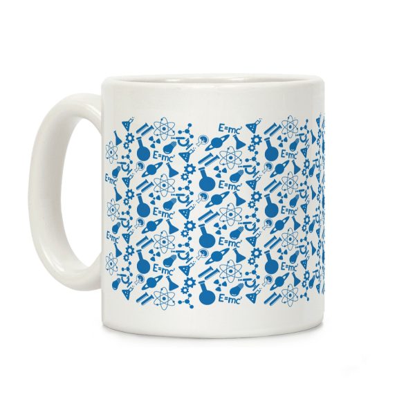 Science Pattern Coffee Mug Science Pattern Coffee Mug