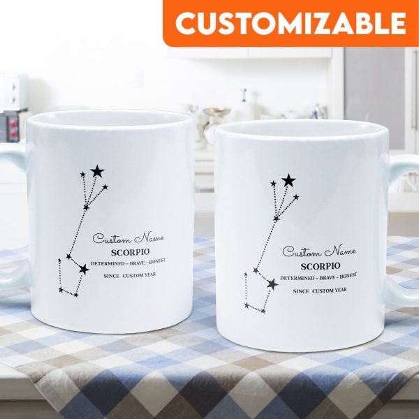 Scorpio Mug - Personalized Mug