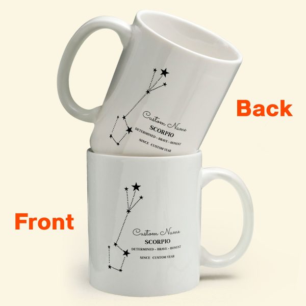 Scorpio Mug - Personalized Mug
