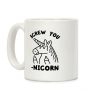 Screw You-nicorn Coffee Mug Screw You-nicorn Coffee Mug