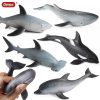 Sea Life Animals Soft Action Figures