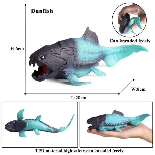 Sea Life Animals Soft Action Figures