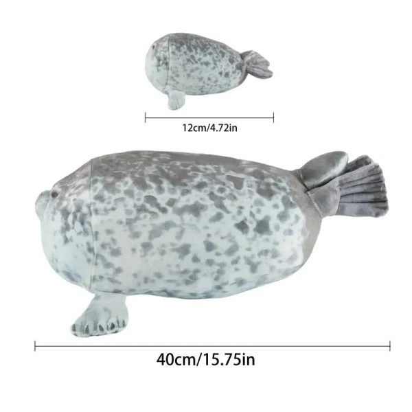 Seal Family Plush Set with Zipper Pouch 40cm Seal Family Plush Set with Zipper Pouch 40cm