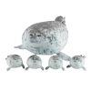 Seal Family Plush Set with Zipper Pouch 40cm Seal Family Plush Set with Zipper Pouch 40cm