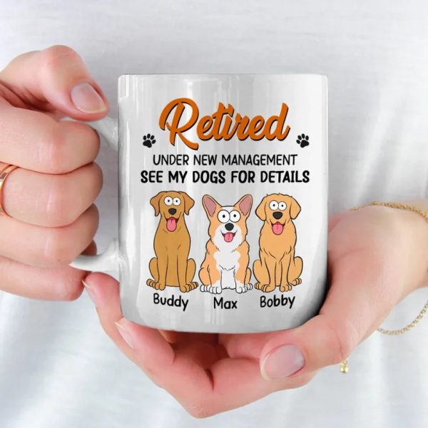 See My Dogs For Details - Dog Personalized Custom Mug - Appreciation, Retirement Gift For Coworkers, Work Friends, Colleagues, Family Members, Pet Owners, Pet Lovers See My Dogs For Details - Dog Personalized Custom Mug - Appreciation, Retirement Gift For Coworkers, Work Friends, Colleagues, Family Members, Pet Owners, Pet Lovers
