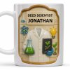 Seed Scientist With Lab Coats And Plants - Personalized Custom Coffee Mug - FAM379_MG Seed Scientist With Lab Coats And Plants - Personalized Custom Coffee Mug - FAM379_MG