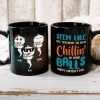 Seem Like Just Yesterday We Were Chillin' In Your Balls, Personalized Coffee Mug, Gift For Dad Seem Like Just Yesterday We Were Chillin' In Your Balls, Personalized Coffee Mug, Gift For Dad