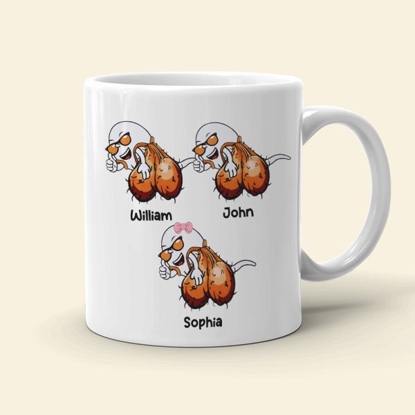 Seems Like Just Yesterday We Were Chillin' In Your Balls, Personalized Mug, Gift For Dad, Father's Day Gift