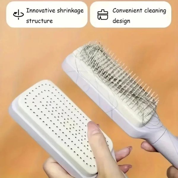 Self Cleaning Hairbrush Self Cleaning Hairbrush