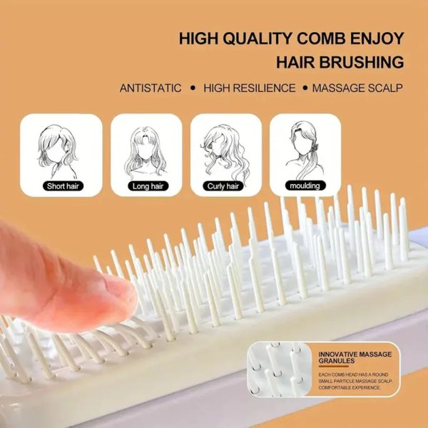 Self Cleaning Hairbrush Self Cleaning Hairbrush
